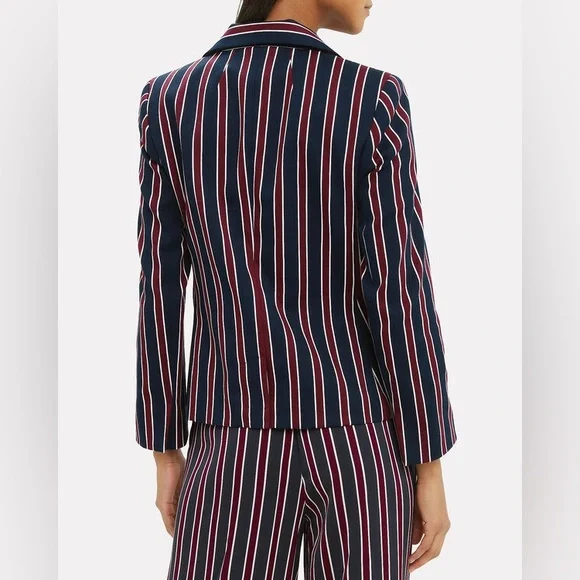 FRAME Striped Blazer - 8 - Picture 6 of 14